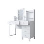 Hanah Home Mesa de Maquillaje BJ141 - 3837 Blanca con 9 Focos
